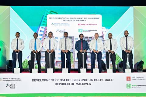 ބީއެމްއެލްއިން ހުޅުމާލޭގައި ބިނާކުރާ އިތުރު 364 ހައުސިންގ ޔުނިޓުގެ ބިންގާ އަޅައިފި
