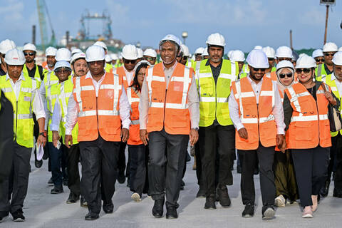 ލަސްވެފައި ހުރި މަޝްރޫޢުތައް އަވަސްކުރެވުނުކަން ތިލަމާލެ ބްރިޖުން ސާބިތުވެއްޖެ: ރައީސް