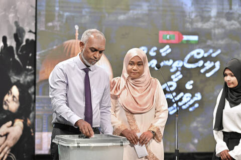 ފަލަސްތީނުގެ މައްސަލައިގައި ލޯ މަރާލައިގެން ތިބެގެން ނުވާނެ: ރައީސް