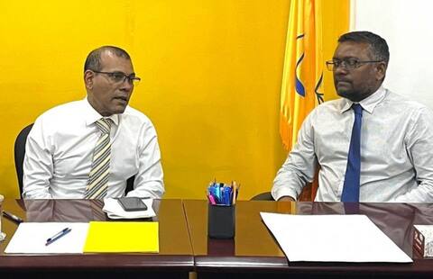 އެމްޑީޕީގެ ޗެއާޕާސަންކަމަށް ނަޝީދު ކުރިމަތިލައްވާ، ރިޔާސީ ޕްރައިމަރީގައި ފައްޔާޒަށް ތާއީދުކުރެއްވުމަށް ނިންމަވައިފި