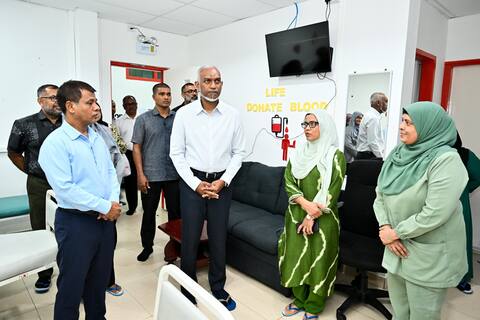 ލޭ ހަދިޔާކުރުމުގެ އާދަ އަށަގެންނެވުމަކީ އާންމު ސިއްހަތުގެ ރައްކާތެރިކަމަށް މުހިންމު ކަމެއް: ރައީސް