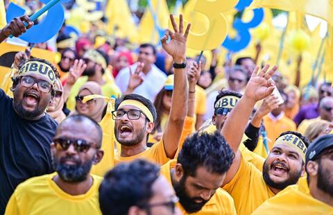 އިންތިޚާބުގެ ކެމްޕެއިން ނިންމުމަށް ޕީއެންސީ އާއި އެމްޑީޕީން މިއަދު ބޮޑު ހިނގާލުމެއް ބާއްވަނީ
