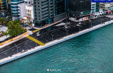 މަގު މަރާމާތުކުރުމަށް އުތުރު ފަރާތު ހެންވޭރު ފެރީ ޓާމިނަލް ސަރަޙައްދު ބަންދުކުރަނީ