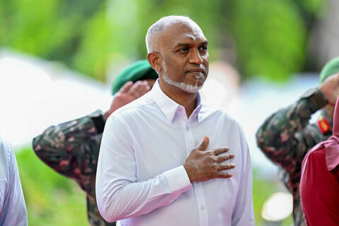 ސިފައިންނަކީ ރައްޔިތުންގެ ހިމާޔަތުގައި އޮތް އެންމެ ބިޔަ ލަޝްކަރު: ރައީސް މުއިއްޒު