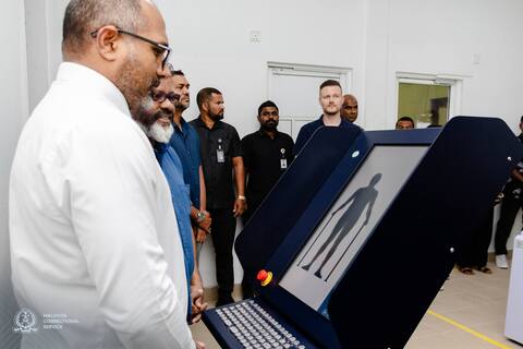 މާފުށީ ޖަލުގައި ފުރަތަމަ ފަހަރަށް ބޮޑީ ސްކޭނަރެއް ބަހައްޓައިފި
