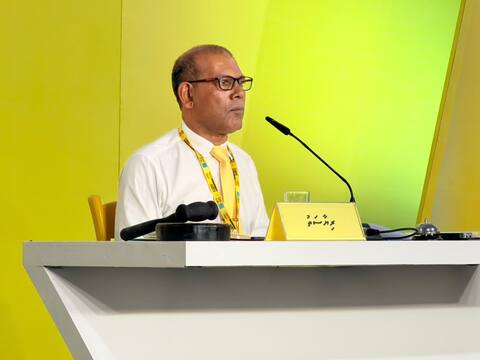 އެމްޑީޕީގެ ރައީސްގެ މަޤާމު އުވާލައި، ޕާޓީގެ އެންމެ މަތީ ބާރަކީ ޗެއާޕާސަން ކަމުގައި ކަނޑައަޅައިފި